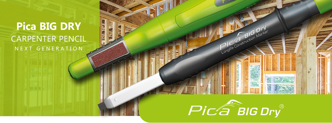 Crayon de chantier PICA BIG Dry Longlife 6060SB - Racetools