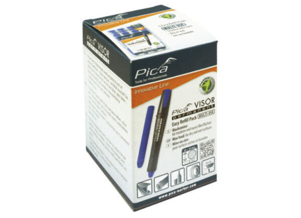 PICA 991/054 Solid Wax Crayon Tip Type, Orange Color Permanent Marker Refill