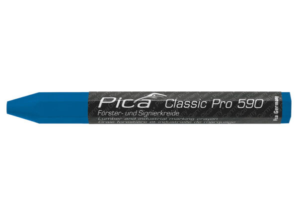 Pica Classic Pro Lumber and Industrial Crayon, Blue
